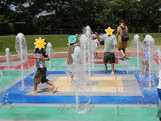 加賀市中央公園 噴水