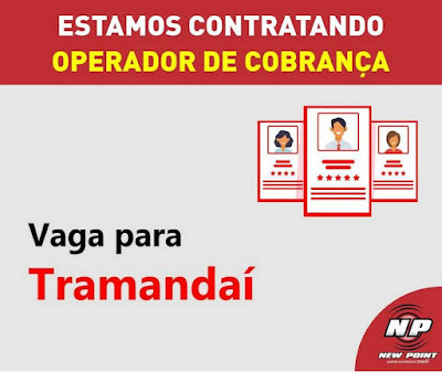 New Point abre vaga para Operador de Cobrança em Tramandaí