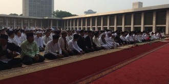 Gelar Shalat Istisqa, Menag: Semoga Allah Segera Turunkan Hujan