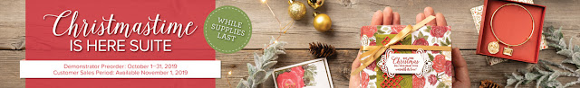 Craft with Beth: Stampin' Up! Christmastime is Here Product Medley Suite Graphic Banner