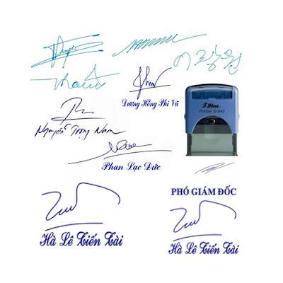 Làm mộc chữ ký lấy ngay tại Quận Tân Phú﻿