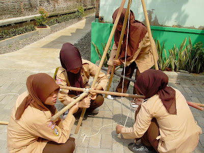 Pelantikan Calon Bantara 2011 - 2012 - Pramuka MAN 6 Jakarta