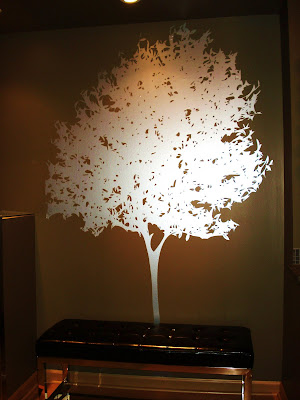 Tree Wall Decals in Silver