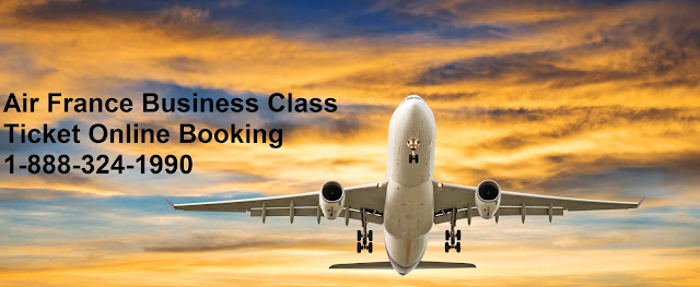 Air France business class ticket online booking 