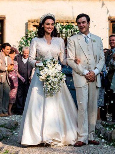 Vestido de noiva Filomena Eta mundo bom, casamento com Candinho