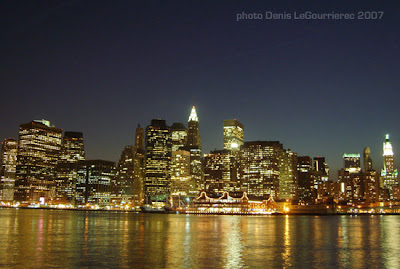 nueva york de noche