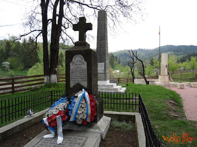 Emil Rebreanu Ghimes Monument