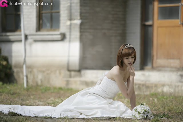 7 Kang Yui - Wedding Dress-very cute asian girl-girlcute4u.blogspot.com