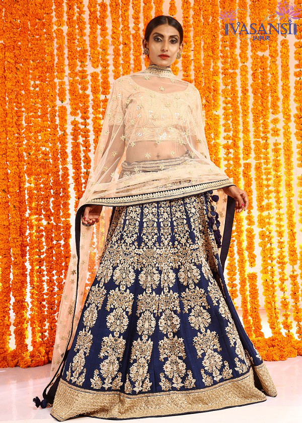 Vasansi wedding lehenga