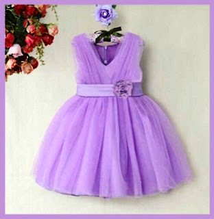 Contoh Dress Baju Pesta Anak Perempuan Modis