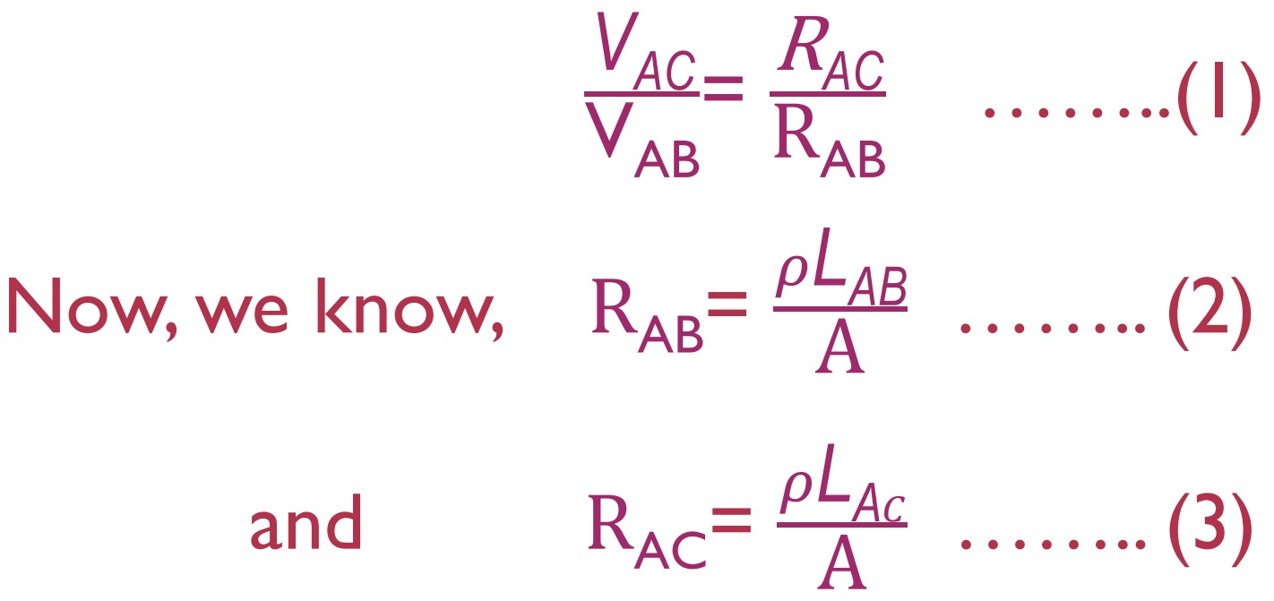 potential divider rule