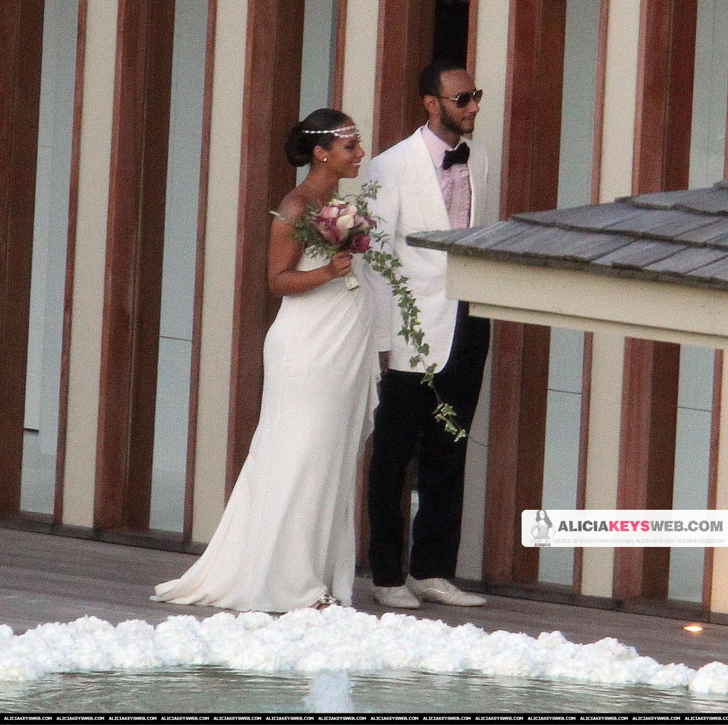 Wedding Photos: Alicia Keys