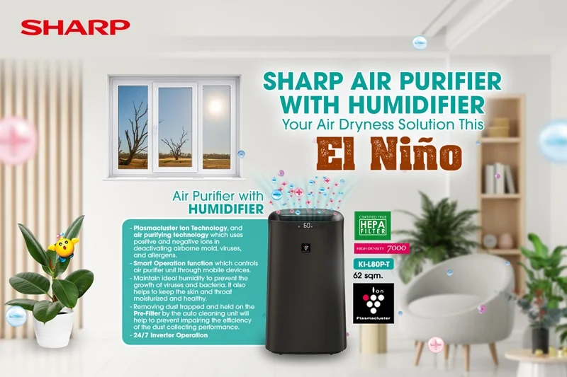 Sharp Air Purifier: Your Air Dryness Solution