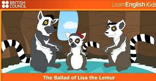 http://learnenglishkids.britishcouncil.org/en/songs/the-ballad-lisa-the-lemur