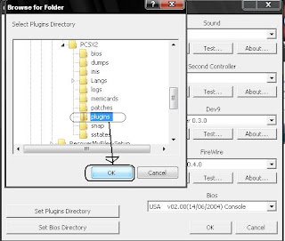 seting emulator ps2