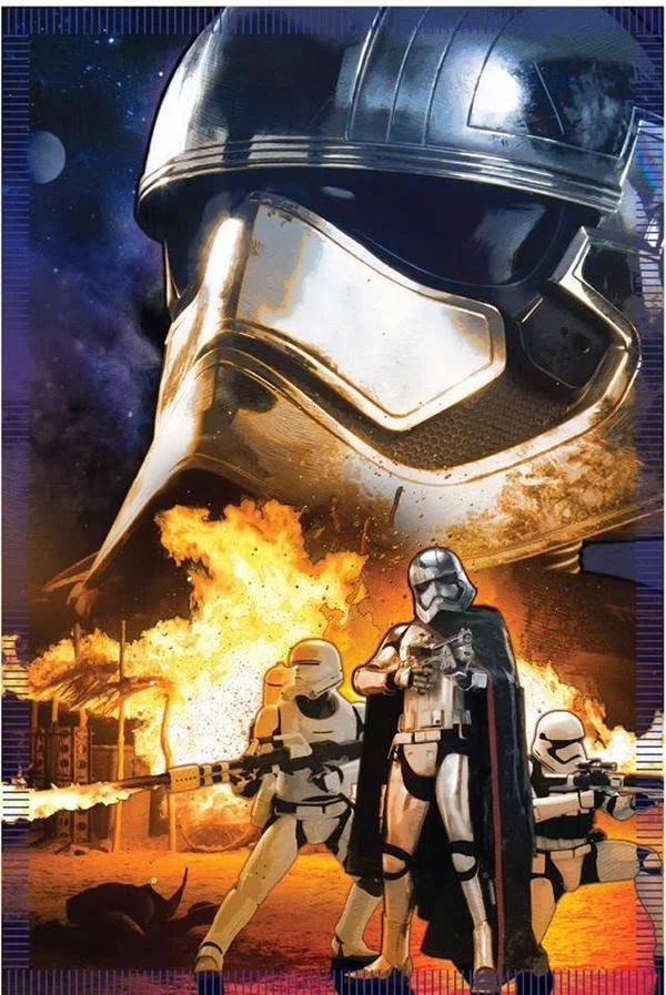 Cartel nº4 de la película Stars Wars 7 El despestar de la fuerza