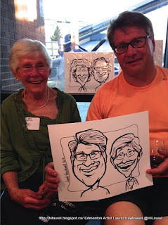 Edmonton Artists Caricatures for Christenson Developments