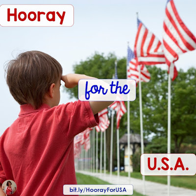 Hooray for the USA! This post has ideas, book suggestions, videos, and resources to help you celebrate patriotic holidays in the classroom!