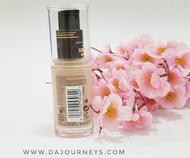 Review Max Factor Miracle Match Foundation Blur & Nourish