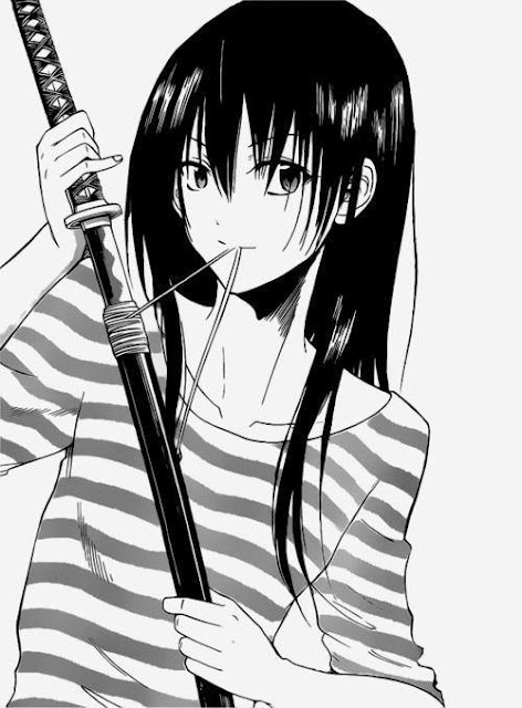 Anime girls with swords