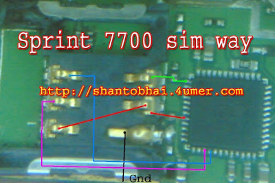Sprint 7700 Insert Sim Problem Solution