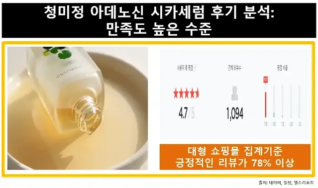 아데노신시카세럼후기