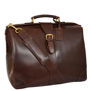 Mens leather briefcase