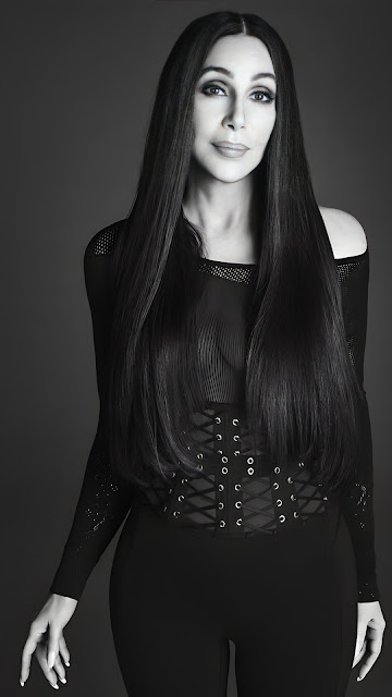 Cellphone Wallpaper Cher in Black