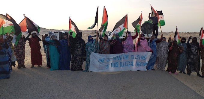 ⭕️ ورد الآن | الإحتلال المغربي يعيق مبادرة إنسانية صحراوية لإجلاء الأشقاء الموريتانيين العالقين في الگرگرات.