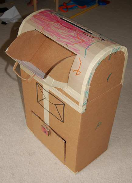  to make for kids using paper products such as cardboard boxes