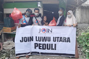 Peduli Warga Terdampak Pandemi Covid-19, JOIN Luwu Utara Salurkan Bantuan Sembako