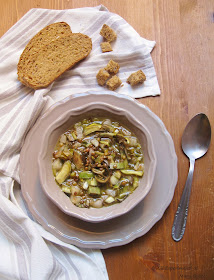 Zuppa Carciofi e Lenticchie