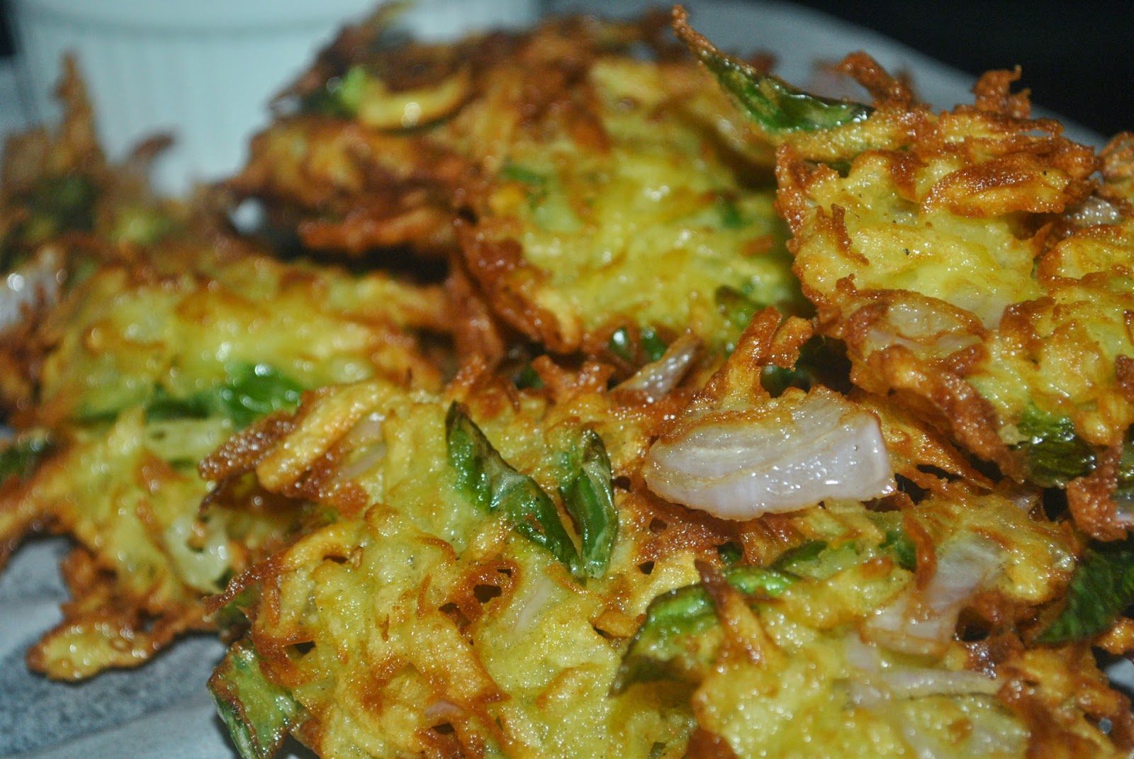 Cucur kentang ikan bilis