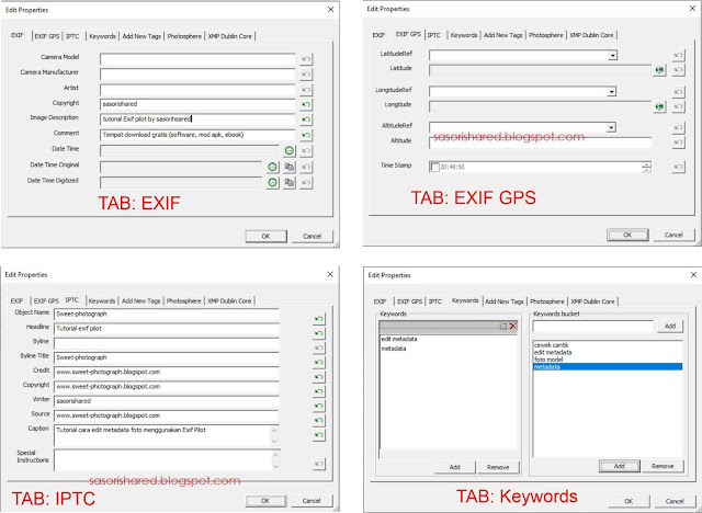 Cara edit metadata foto