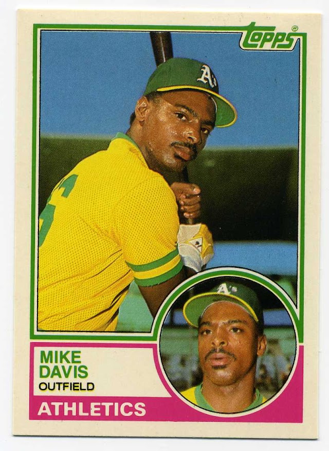 1983 TOPPS TRADED MIKE DAVIS