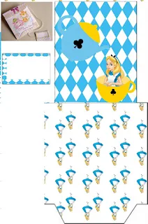 Alice in Light Blue: Free Printable Boxes.