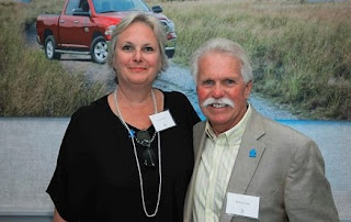 Laurie Carini with her husband Wayne Carini