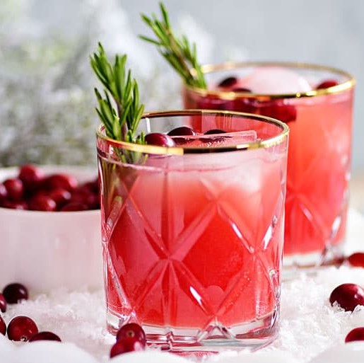 RUDOLPH’S TIPSY SPRITZER #christmas #vodka