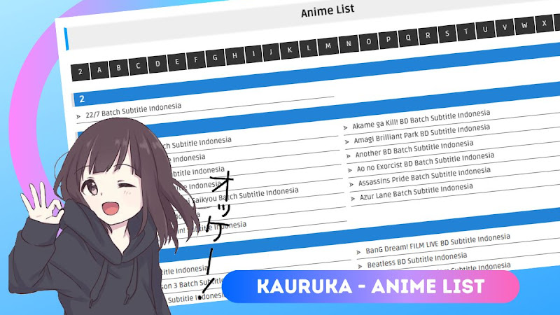 Cara Membuat Anime List di Blogger (Auto Index)