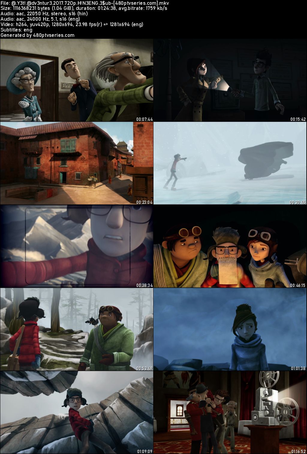 Watch Online Free A Yeti Adventure (2017) Full Hindi Dual Audio Movie Download 480p 720p BluRay
