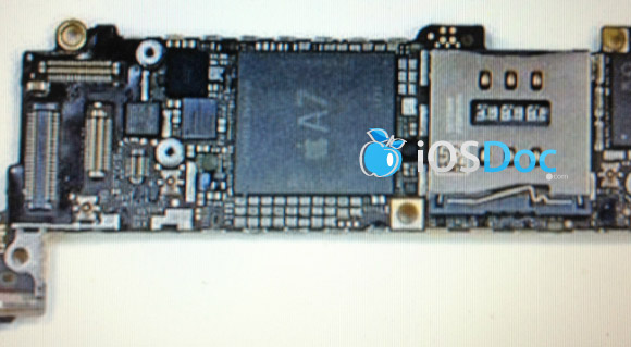Apple A7 chipset for iPhone 5S Show up