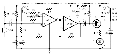 Environmental Noise Ratio Detector Circuit Diagram