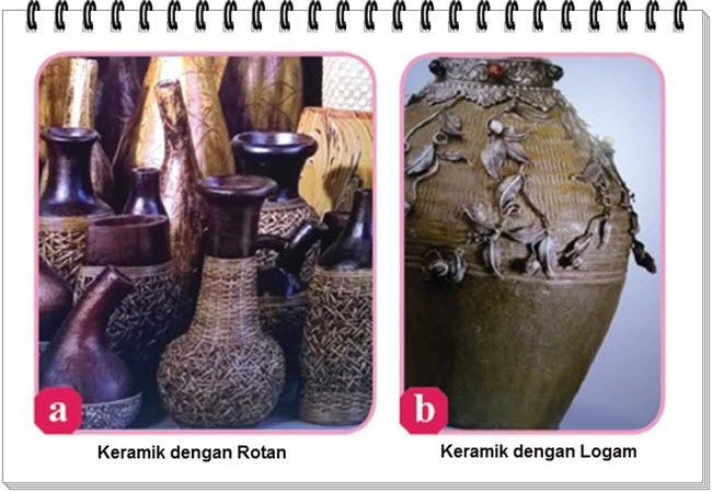  Produk  dan Proses Kerajinan  Berbasis Media Campuran Mikirbae