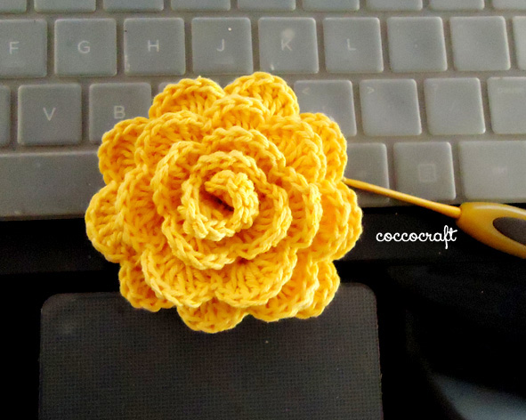 cara tas bunga buat rajut Mudah RAJUT Funcolor  BUNGA Pemula  Craft Untuk