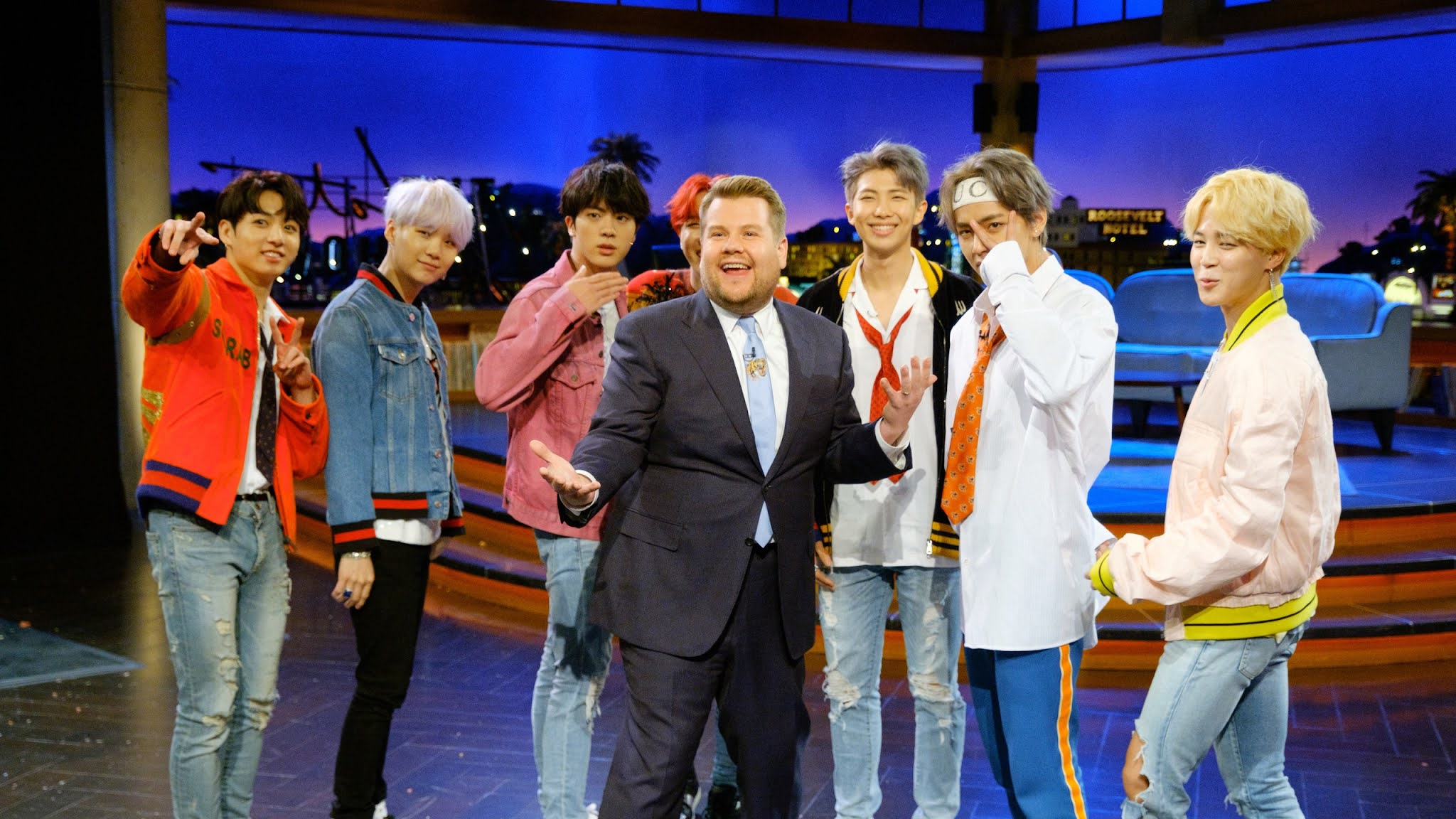 BTS en The late late show with James Corden en vivo: horarios para ver el programa