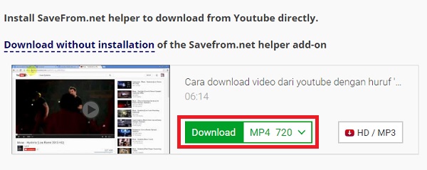 Cara Download Video Youtube Dengan Cepat