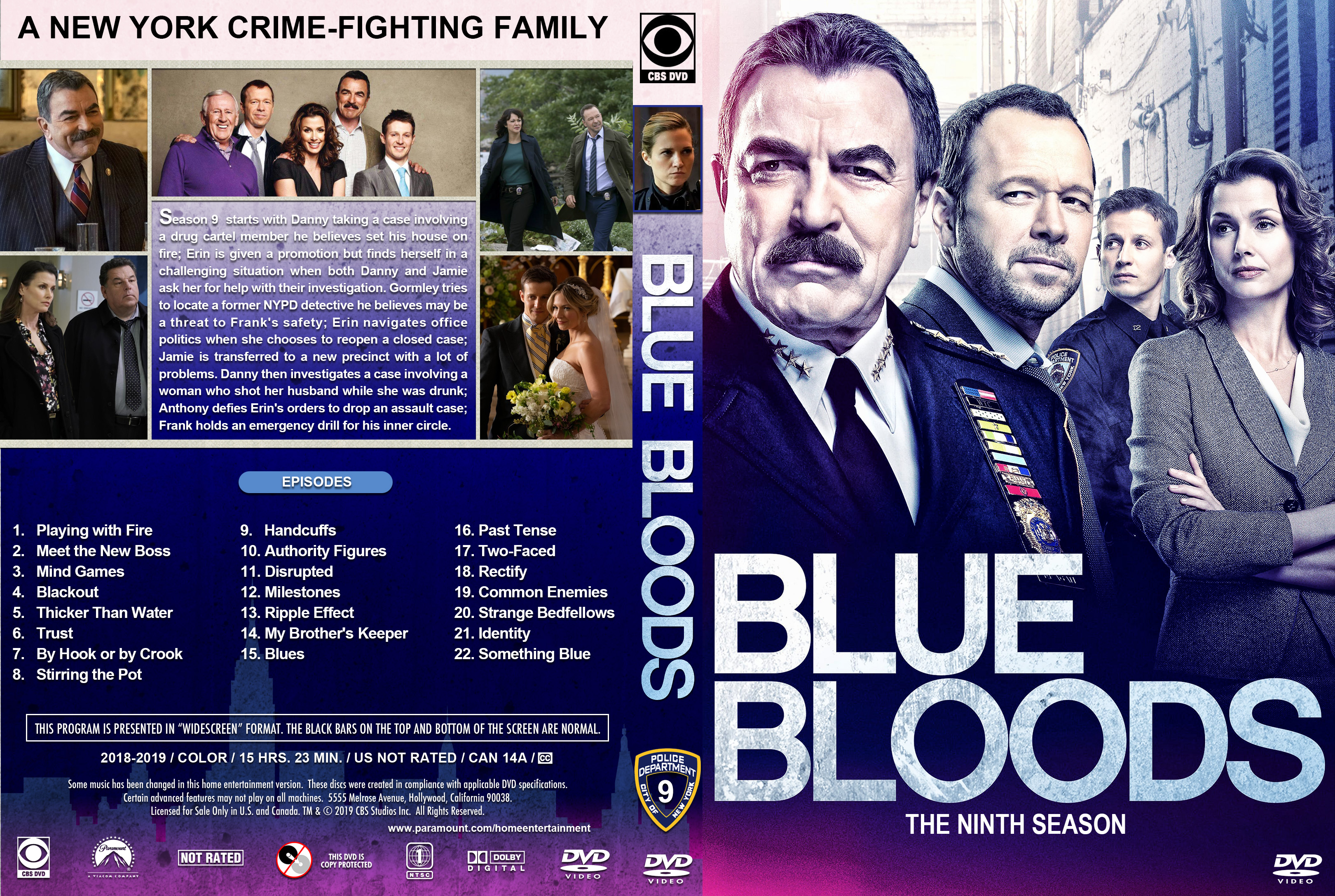 Blue Bloods Season 9 DVD Cover | Cover Addict - Free DVD ...