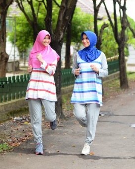 Ootd Olahraga Pagi Hijab