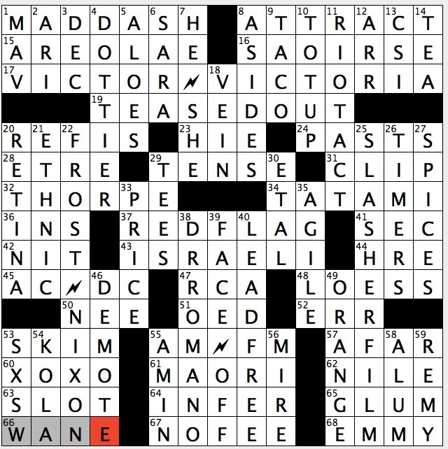Rex Parker Does The Nyt Crossword Puzzle Er Role For Paul