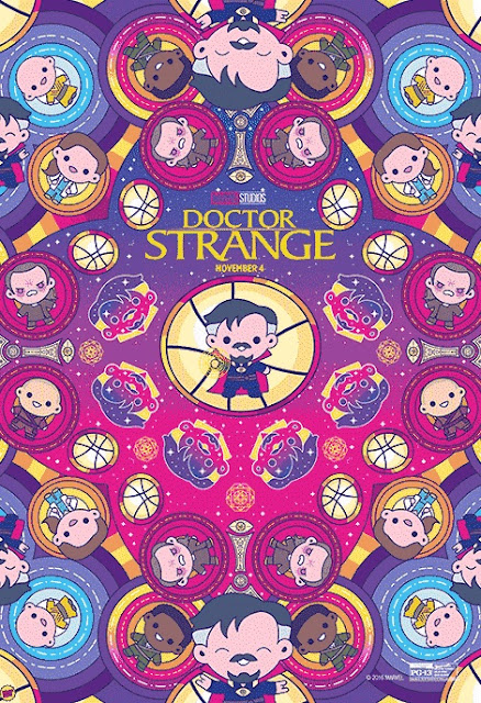 Doctor Strange Theatrical One Sheet Movie Poster by 100% Soft x Disney Movie Rewards